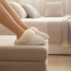 Cozy Jane Slippers - Cream