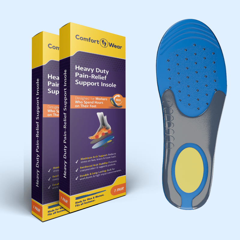 2-Pack Heavy Duty Support Insole