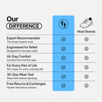 Flow Hands-Free Shoes - Black White