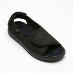 Chelsea Wide Feet Sandals - Black