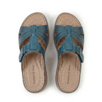 Ortho Roman Cushion Sandals - Blue