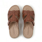 Ortho Roman Cushion Sandals - Brown