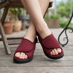 Chelsea Wide Feet Sandals - Red