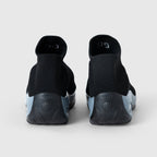 Breathable No-Tie Stretch Shoes - Black Grey