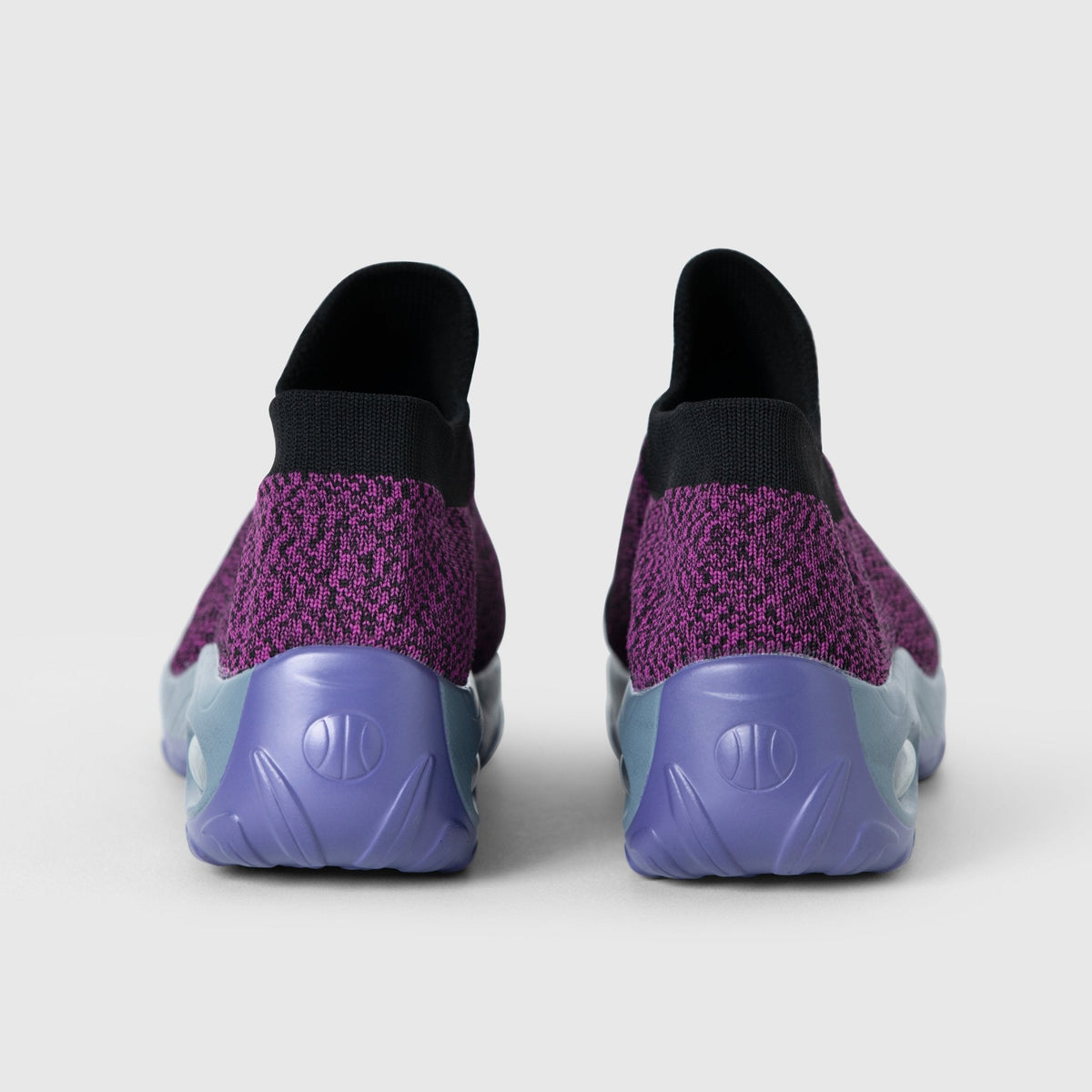 Breathable No-Tie Stretch Shoes - Purple