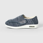 Chloe Stretch No-Tie Wide Shoes w/ Adjustable Closure