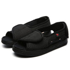 Coles Wide Feet Sandals - Black