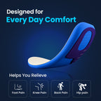 2-Pack Memory-Sole Gel Sport Orthotic