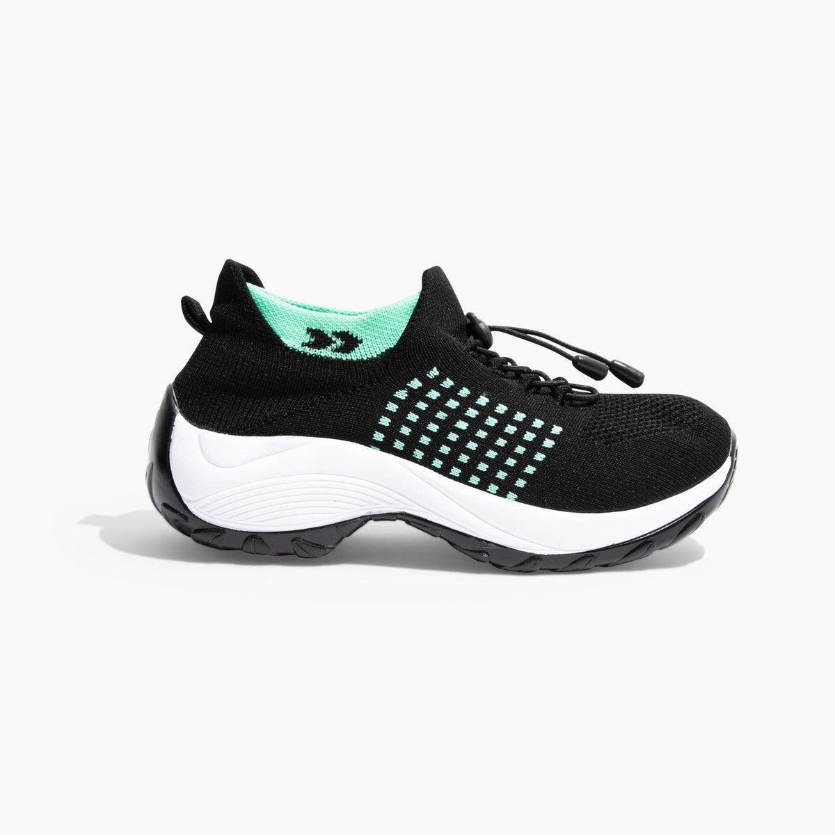 Ortho Stretch Cushion Shoes - Black Purple