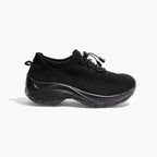 Ortho Stretch Cushion Shoes - Black Purple