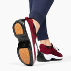 Ortho Stretch Cushion Shoes - Red