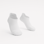 3-Pack Padded Extra-Stretch Ankle Socks - White
