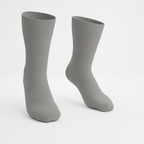 3-Pack Padded Extra-Stretch Crew Socks - Grey